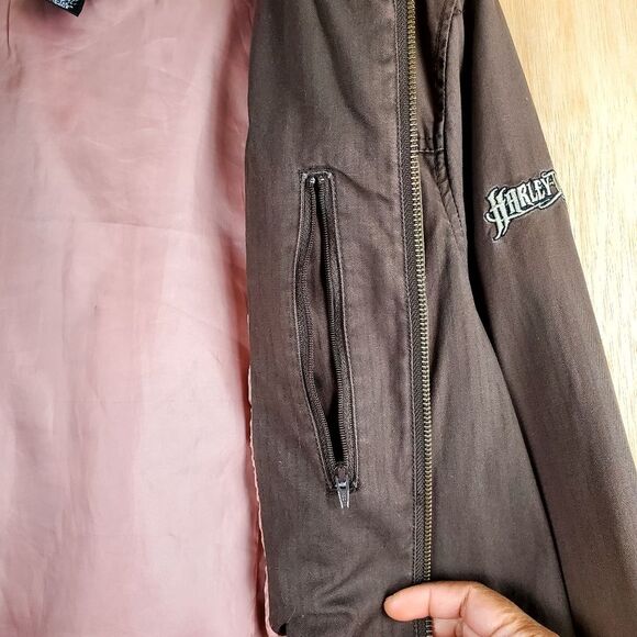 HARLEY DAVIDSON 3-1 Hooded Motorcycle Jacket in Size XL - Picture 6 of 16